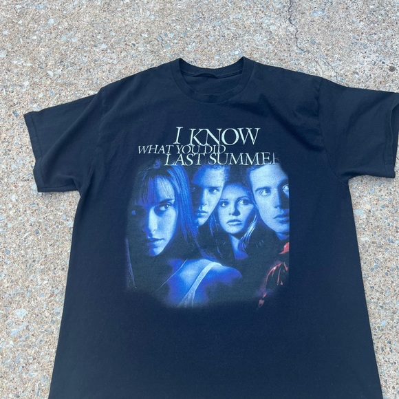 Vintage 1997 I Know What You Did Last Summer Horror Promo Shirt Large - Picture 1 of 16